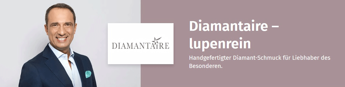 Zur Diamantaire Schmuck-Kollektion bei HSE24 mit David Gilardy Zur Diamantaire Schmuck-Kollektion bei HSE24 mit David Gilardy
